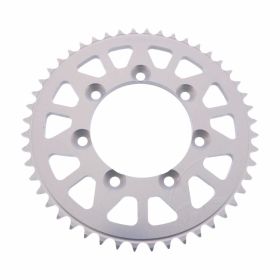 ESJOT 48 Teeth 428 Pitch SI ESJ Silver Aluminum Crown for Tm Racing MX