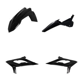 ACERBIS Verkleidungskit 4 Teile Schwarz für BETA RX