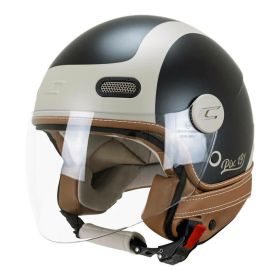 Jet helmet CGM 191G PIX SPRINT beige black matt