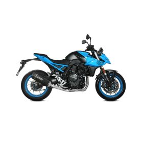 MIVV Sr-1 Schwarzes Komplettauspuffsystem für SUZUKI GSX-8S