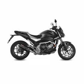 MIVV Black Slip-On Auspuff genehmigt für HONDA NC 750 S/X 2016-2022