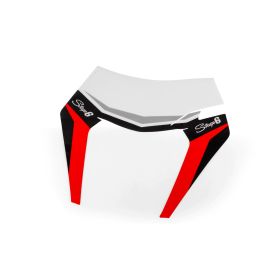 Grafica Maschera Faro Stage6 rosso per Ktm Exc