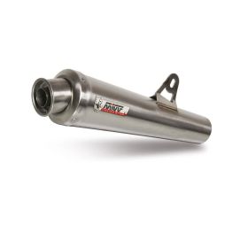 MIVV X-eone double slip-on exhaust approved in stainless steel for SUZUKI GSR 600