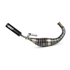 Stage6 Komplettauspuff R/T 80-90cc CNC Blau/Schwarz Minarelli AM6