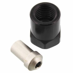 Raccordo tubo freno JMT filettatura interna mobile nera TYP620 M10x1,25