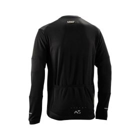 LEATT Endurance 3.0 Maillot à manches longues MTB Noir WarmYarn 3 Poches