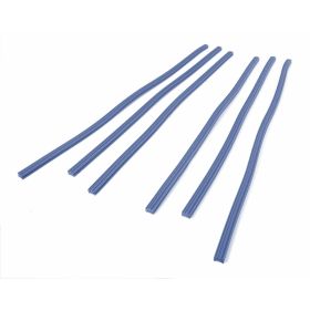 Strisce listello pedana REPRO TEILE blu da 14 mm per Vespa 125 VMA