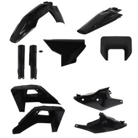 Kit de carénage ACERBIS 10 pièces noir pour HUSQVARNA