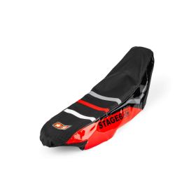 Coprisella Full Covering Stage6 rosso per Derbi Senda