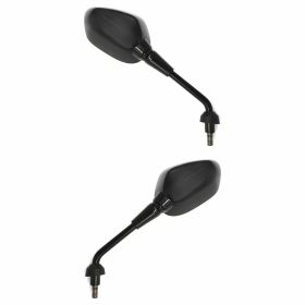 Coppia specchietti manubrio FAR 8082/8083 neri per Piaggio Vespa new gts