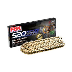 RK Transmission Kit Open Chain MXU Gold 116 Links 520 Sprocket 51 Teeth Pinion 13 Teeth