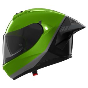 Casco integrale NOLAN N60-6 Sport Verniciatura Speciale 351 verde metallo nero