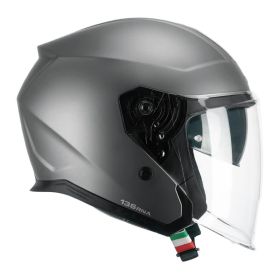 Casco Jet CGM 136A RNA Mono Antracite Satinato Lucido