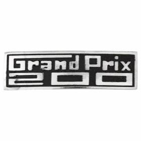 Targhetta PREMIUM QUALITAT lamierati scudo Grand Prix 200