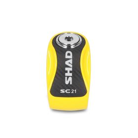 SHAD SC21 Anti-theft disk lock yellow 6 mm