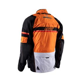 LEATT ADV Rally 7.5 HydraDri Summer jacket orange black waterproof