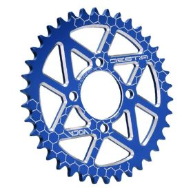 Voca Racing 420 Krone 38 Zähne Blau für Yamaha Dt 50 lc Portugal