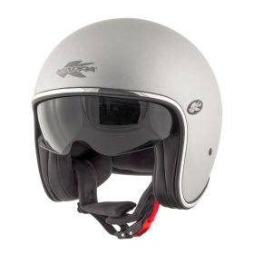 Casco Jet KAPPA KV29 PHILADELPHIA BASIC argento opaco taglia XL