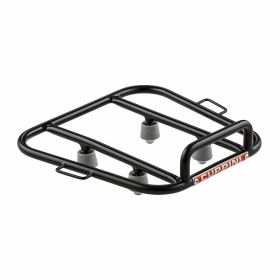 Portapacchi posteriore CUPPINI acciaio nero 22x22cm per Lambretta 125 LI