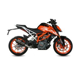 MIVV Black Slip-on Exhaust Approved for KTM 390 Duke
