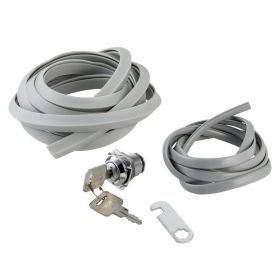 Guarnizione bauletto portaoggetti PREMIUM QUALITAT 1630x9mm grigio RAL 7038