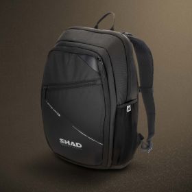 SHAD SL86 Motorcycle backpack black 16L with helmet pocket