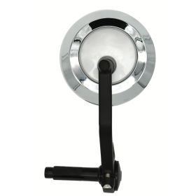 FAR 7605 Wendbarer Bar-End-Spiegel Chrom/Grau