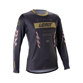 LEATT Gravity 4.0 Damen MTB Technisches Langarmtrikot Enduro Schwarz Rennen
