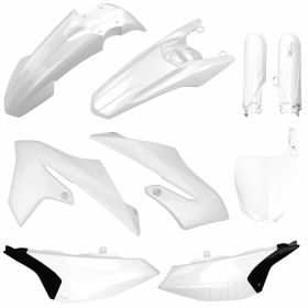 POLISPORT 9 Verkleidungskit Weiß für Yamaha YZ 65