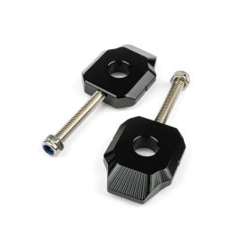 STR8 Kettenspanner-Paar Schwarz DERBI 12mm