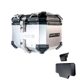 Bauletto moto GPR ALPI-TECH alluminio 26L con piastra universale e schienalino