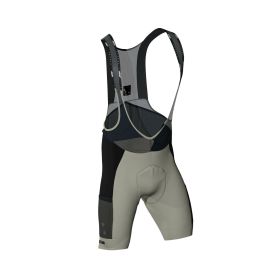 Salopette MTB LEATT Endurance 5.0 cargo grigio pietra tessuto compressivo UPF 50
