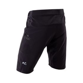 Pantaloncini MTB LEATT Endurance 2.0 nero slim idrorepellenti con tasche