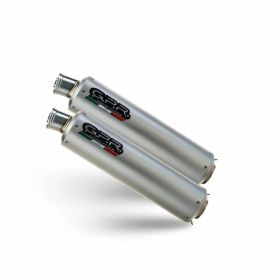 GPR Racing Stainless Steel Double Slip-On Exhaust Round for Ducati Monster S2R 800