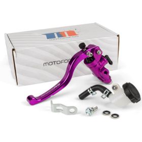 MOTOFORCE RACING Purple Complete Front Radial Brake Pump