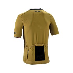 Maglia MTB LEATT Endurance 5.0 Cargo marrone UPF 50 4 tasche YKK IceYarn