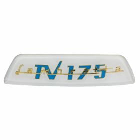Targhetta posteriore PREMIUM QUALITAT Lambretta TV 175