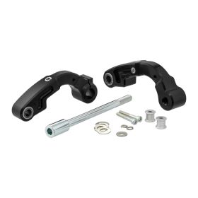 Supporto pinza freno CASAPERFORMANCE anteriore alluminio nero 12mm