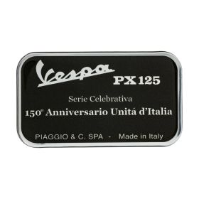 Placca PIAGGIO PX125, 150° Anniversario Unita d'Italia
