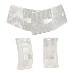 Kit vetro frecce SIEM anteriore/posteriore per Vespa PX80/200/PE