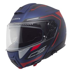 SCHUBERTH C5 Omega Flip-up helmet blue red