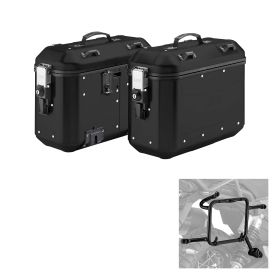 GIVI DOLOMITI Side cases kit black for HONDA XL 650V Transalp