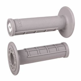 Manopole ODI GRIPS MX strato singolo half waffle grigio