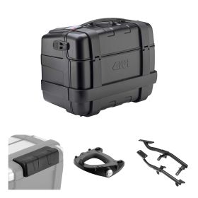 Kit topcase GIVI TRK46 noir pour BMW R 1250 GS