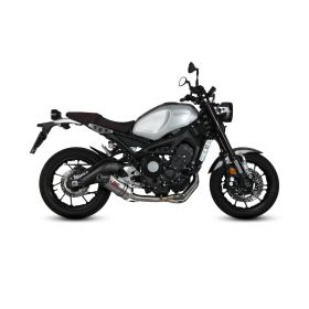 MIVV Komplettauspuff Oval Titan Carbon Endkappe für YAMAHA XSR 900
