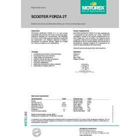 Olio motore MOTOREX SCOOTER FORZA 2T 1 L