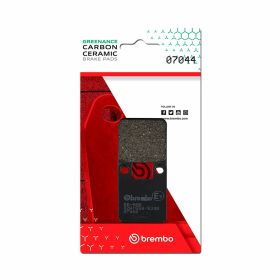 Jeu de plaquettes de frein BREMBO Carbon Ceramic 07044
