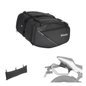 SHAD SL58 Seitentaschen-Kit schwarz SE für KAWASAKI Z 800