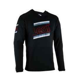 Maglia MTB LEATT Enduro 4.0 maniche lunghe nero tessuto IceYarn