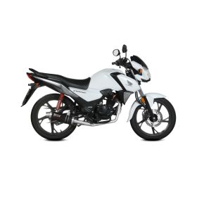 MIVV GP Vollschwarz Auspuff für HONDA CB 125 F